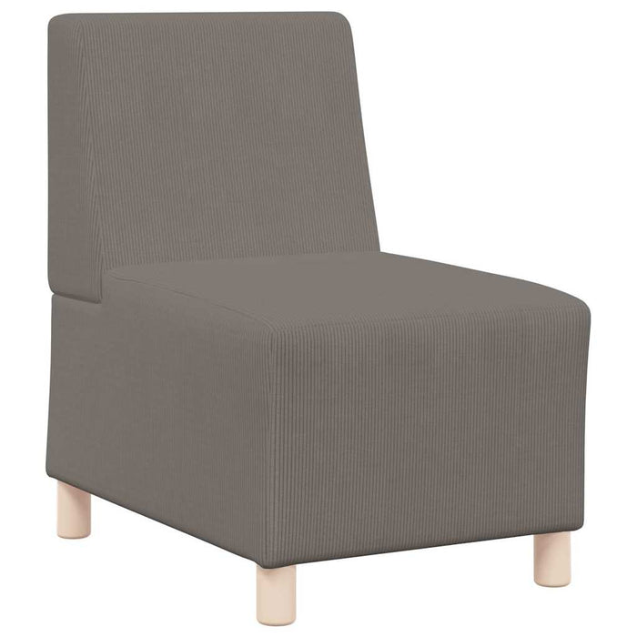 Sofa Chiar 3 pcs Gri deschis 55 x 74 x 82 cm - WALTI WALTI
