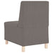 Sofa Chiar 3 pcs Gri deschis 55 x 74 x 82 cm - WALTI WALTI