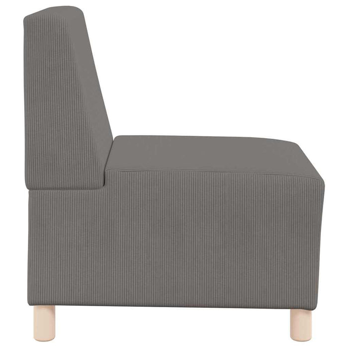 Sofa Chiar 3 pcs Gri deschis 55 x 74 x 82 cm - WALTI WALTI