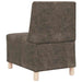 Unitate Sofa Modulară Fără Brațe 3 pcs Gri închis - WALTI WALTI