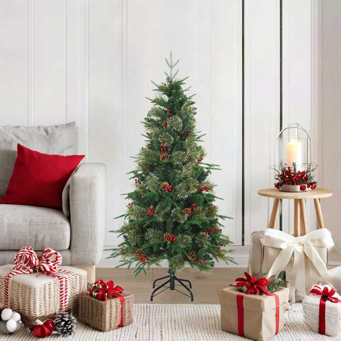 Brad de Crăciun artificial cu ramuri articulare Verde 120 cm - WALTI WALTI