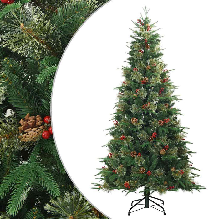 Brad de Crăciun artificial cu ramuri articulare Verde 210 cm - WALTI WALTI