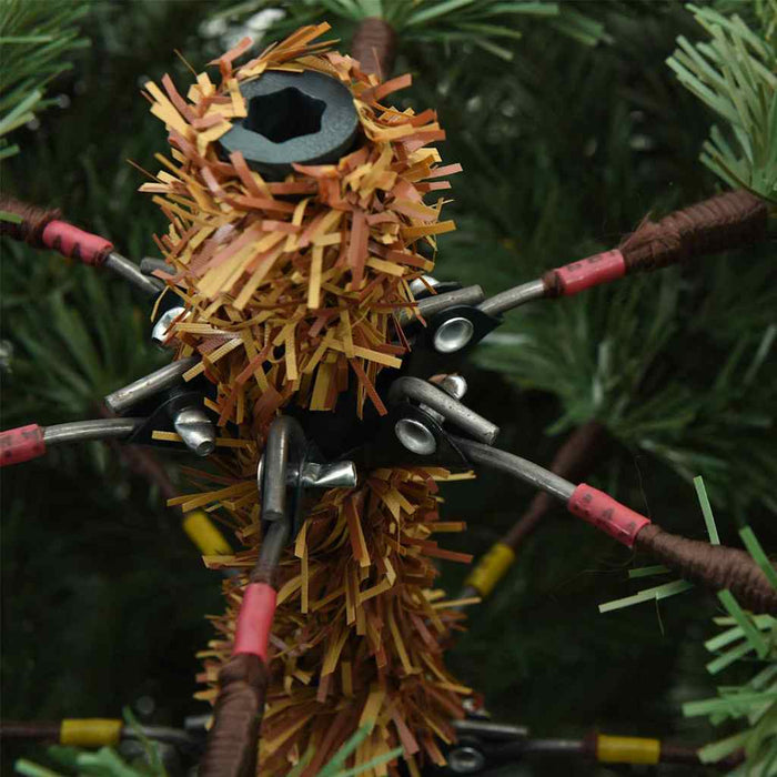 Brad de Crăciun artificial cu ramuri articulare Verde 240 cm WALTI