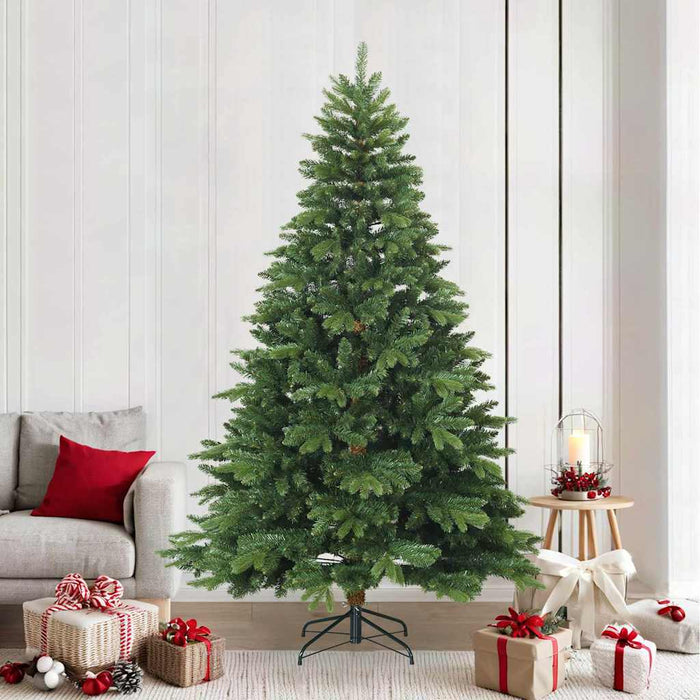 Brad de Crăciun artificial cu ramuri articulare Verde 240 cm WALTI