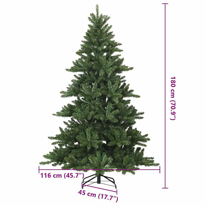 Brad de Crăciun artificial cu ramuri articulare Verde 180 cm - WALTI WALTI