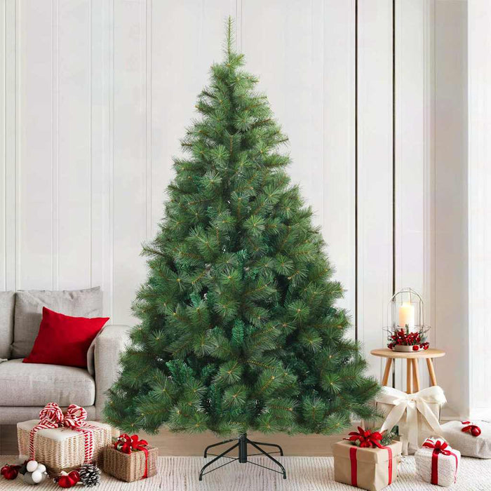 Brad de Crăciun artificial cu ramuri articulare Verde 210 cm - WALTI WALTI