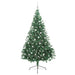 Pom de Crăciun artificial pre-iluminat Verde 240 cm PVC - WALTI WALTI