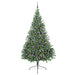 Pom de Crăciun artificial pre-iluminat Verde 240 cm PVC - WALTI WALTI