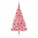 Pom de Crăciun artificial pre-iluminat Roz 120 cm PVC - WALTI WALTI