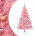 Pom de Crăciun artificial pre-iluminat Roz 120 cm PVC - WALTI WALTI