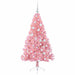 Pom de Crăciun artificial pre-iluminat Roz 120 cm PVC - WALTI WALTI