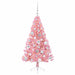 Pom de Crăciun artificial pre-iluminat Roz 120 cm PVC - WALTI WALTI