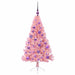 Pom de Crăciun artificial pre-iluminat Roz 120 cm PVC - WALTI WALTI
