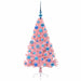 Pom de Crăciun artificial pre-iluminat Roz 120 cm PVC - WALTI WALTI