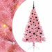 Pom de Crăciun artificial pre-iluminat Roz 150 cm PVC - WALTI WALTI