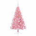 Pom de Crăciun artificial pre-iluminat Roz 150 cm PVC - WALTI WALTI