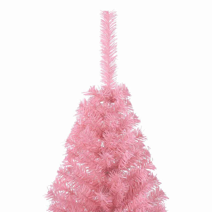 Pom de Crăciun artificial pre-iluminat Roz 180 cm PVC - WALTI WALTI