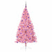 Pom de Crăciun artificial pre-iluminat Roz 180 cm PVC - WALTI WALTI