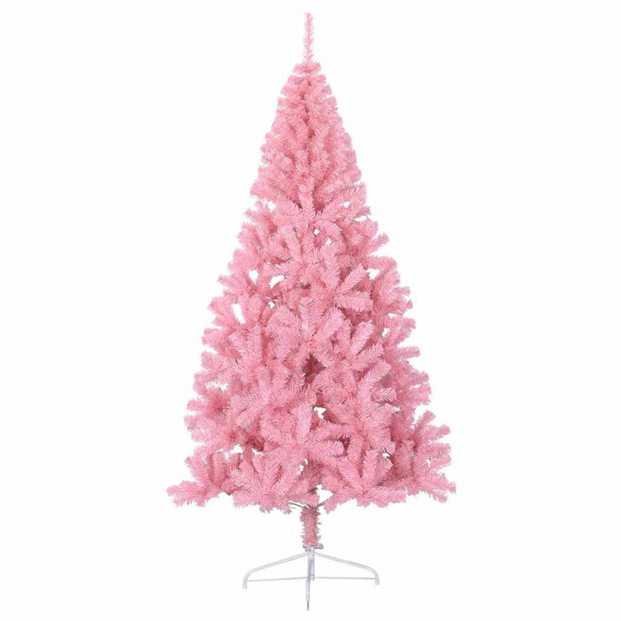 Pom de Crăciun artificial pre-iluminat Roz 210 cm PVC WALTI