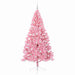 Pom de Crăciun artificial pre-iluminat Roz 240 cm PVC - WALTI WALTI