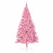 Pom de Crăciun artificial pre-iluminat Roz 240 cm PVC - WALTI WALTI