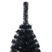Pom de Crăciun artificial pre-iluminat Negru 120 cm PVC - WALTI WALTI
