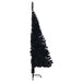 Pom de Crăciun artificial pre-iluminat Negru 120 cm PVC - WALTI WALTI