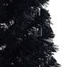 Pom de Crăciun artificial pre-iluminat Negru 150 cm PVC - WALTI WALTI