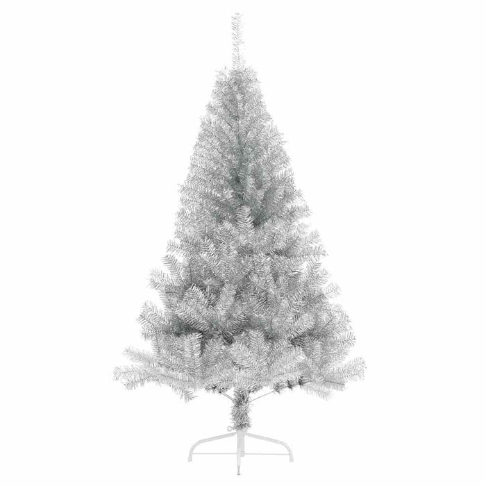 Pom de Crăciun artificial pre-iluminat Argintiu 120 cm PET WALTI