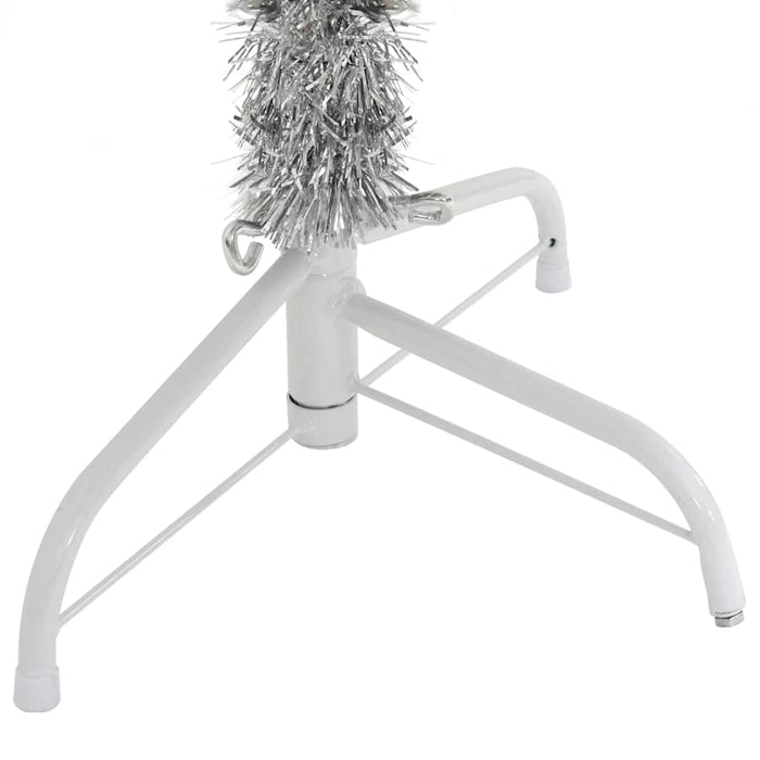 Brad de Crăciun cu lumini decorative cu coarde Argintiu 180 cm - WALTI WALTI