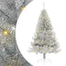 Brad de Crăciun cu lumini decorative cu coarde Argintiu 180 cm - WALTI WALTI