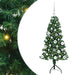 Pom de Crăciun Artificial pentru Colț Verde 120 cm PVC și Metal - WALTI WALTI