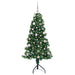 Pom de Crăciun Artificial pentru Colț Verde 150 cm PVC și Metal - WALTI WALTI