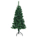 Pom de Crăciun Artificial pentru Colț Verde 150 cm PVC și Metal - WALTI WALTI