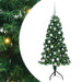 Pom de Crăciun Artificial pentru Colț Verde 150 cm PVC și Metal - WALTI WALTI