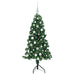 Pom de Crăciun Artificial pentru Colț Verde 150 cm PVC și Metal - WALTI WALTI