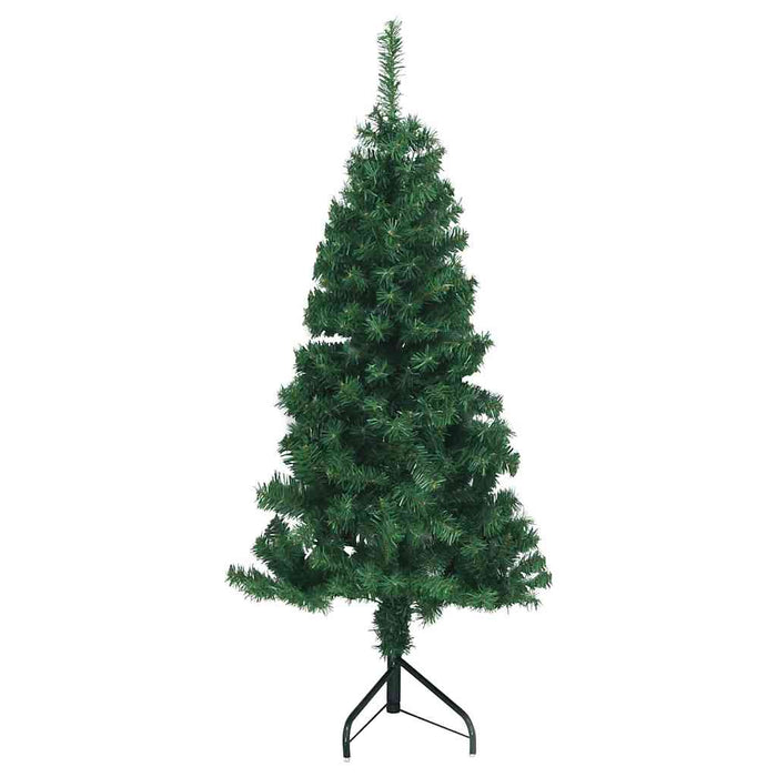 Pom de Crăciun Artificial pentru Colț Verde 150 cm PVC și Metal - WALTI WALTI