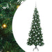 Pom de Crăciun Artificial pentru Colț Verde 180 cm PVC și Metal - WALTI WALTI
