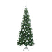 Pom de Crăciun Artificial pentru Colț Verde 180 cm PVC și Metal - WALTI WALTI