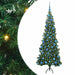 Pom de Crăciun Artificial pentru Colț Verde 180 cm PVC și Metal - WALTI WALTI