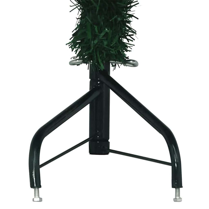 Pom de Crăciun Artificial pentru Colț Verde 210 cm PVC și Metal WALTI
