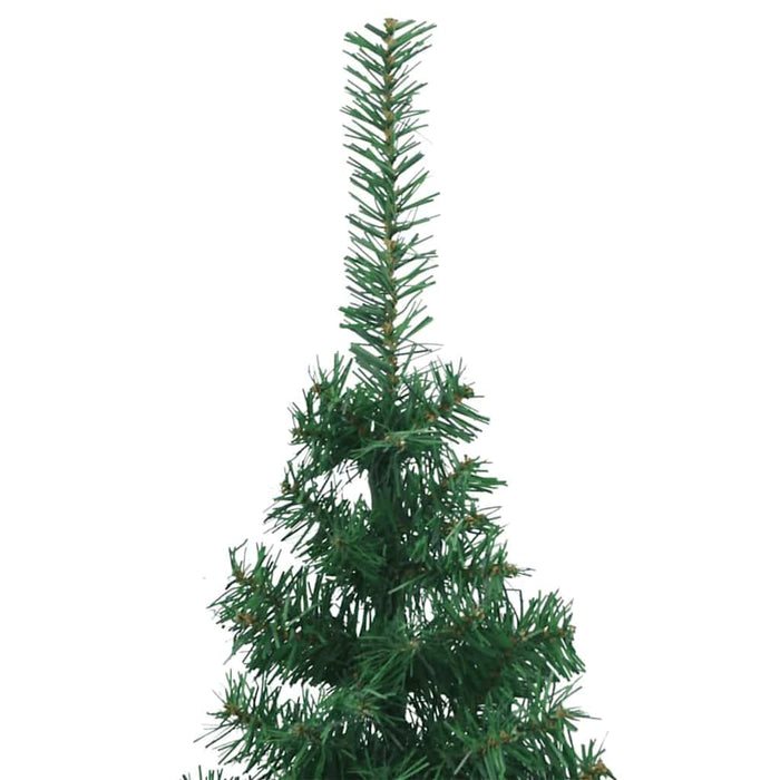 Pom de Crăciun Artificial pentru Colț Verde 210 cm PVC și Metal WALTI