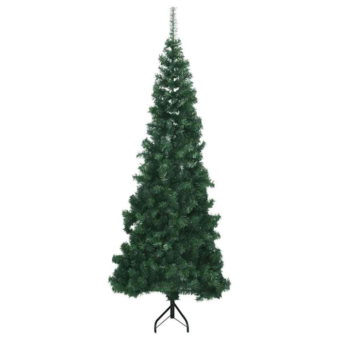 Pom de Crăciun Artificial pentru Colț Verde 210 cm PVC și Metal WALTI