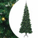 Pom de Crăciun Artificial pentru Colț Verde 240 cm PVC și Metal - WALTI WALTI