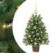 Brad de Crăciun artificial cu 150 LED Verde 75 cm PE și PVC - WALTI WALTI