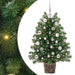 Brad de Crăciun artificial cu 150 LED Verde 95 cm PE și PVC - WALTI WALTI