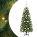 Brad de Crăciun artificial cu 150 LED Verde 120 cm PE și PVC - WALTI WALTI