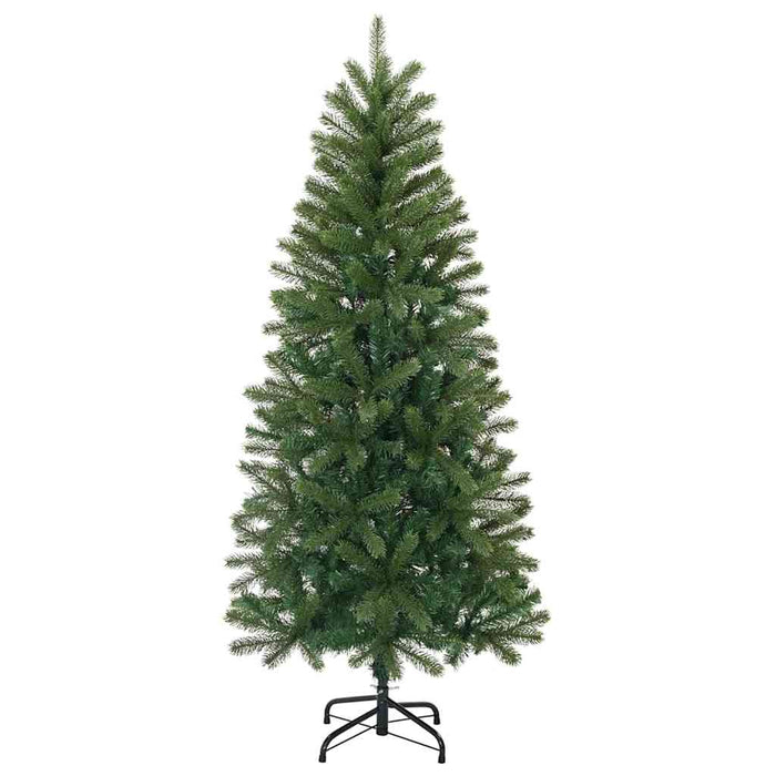 Brad de Crăciun artificial cu 150 LED Verde 120 cm PE și PVC - WALTI WALTI