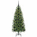 Brad de Crăciun artificial cu 150 LED Verde 120 cm PE și PVC - WALTI WALTI