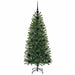 Brad de Crăciun artificial cu 150 LED Verde 120 cm PE și PVC - WALTI WALTI
